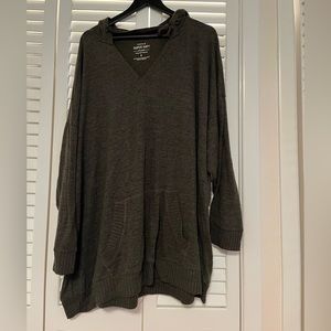 Torrid super soft olive green hoodie